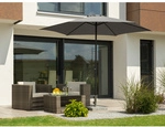 SCHNEIDER SCHIRME Sonnenschutz &raquo;Bergamo&laquo;, ⌀: 300 cm, anthrazit - grau
