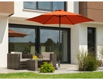 SCHNEIDER SCHIRME Sonnenschutz &raquo;Bergamo&laquo;, ⌀: 300 cm, terracotta - orange