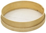 BELLISSA Holzrandsieb, holz/Stahldraht - beige