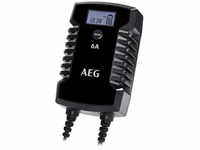 AEG Batterieladegerät, für alle gängigen 6 V und 12 V Blei-Säure-Batterien -