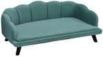 PawHut Hunde-Sofa, BxL: 60,5 x 32 cm, gr&uuml;n - gruen