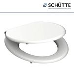 SCH&Uuml;TTE WC-Sitz &raquo;Spirit White&laquo;, MDF, oval, mit Softclose-Funktion - weiss