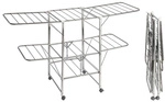 Maximex Standtrockner, BxH: 186 x 58 cm, Metall - silberfarben