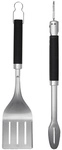 WEBER Grillbesteck-Set &raquo;Precision&laquo;, edelstahlfarben/schwarz, f&uuml;r Grillen -