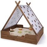 MUDDY BUDDY Sandkasten &raquo;Safari Seeker&laquo;, Ab 3 Jahren, Zypressenholz - braun