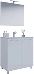 VCM Badm&ouml;bel-Set, Breite Waschtisch: 80 cm - weiss