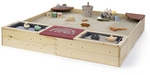MUDDY BUDDY Sandkasten &raquo;Beach Rebel&laquo;, Ab 3 Jahren, Zypressenholz - beige
