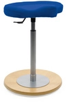 Mayer Sitzm&ouml;bel Hocker &raquo;1168&laquo;, Breite: 42 cm, h&ouml;henverstellbar, Polyester, blau