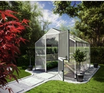 KGT Gew&auml;chshaus &raquo;Callas&laquo;, 5,15 m&sup2;, Aluminium, winterfest - silberfarben