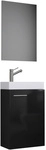 VCM Waschplatz &raquo;Slito&laquo;, B x H x T: 41 x 69,5 x 22 cm, wei&szlig; - weiss