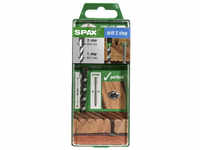 SPAX Stufenbohrer, drill2step, 4,1+6,5 x 43 mm - silberfarben