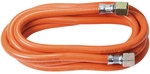 Schlauchleitung, 2x R 3/8 Z L, 2,5 m, 1 St&uuml;ck - orange