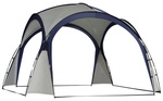 Outsunny Pavillon, gew&ouml;lbt, geschwungen, BxT: 350 x 350 cm - beige