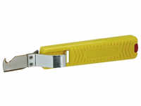 KOPP Kabelmesser, mit feststehender Klinge, gelb, Kunststoff