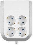 REV-Ritter Adapter, 4 Steckdosen, 3500 W - weiss