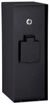 PAULMANN Steckdosens&auml;ule, schwarz, BxH: 8,5 x 23 cm