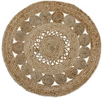 LUXORLIVING Teppich &raquo;Balo&laquo;, BxL: 120 x 120 cm, creme/beige