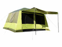 Outsunny Campingzelt, Für: 8, gelbgrün - gruen