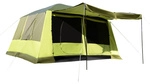 Outsunny Campingzelt, F&uuml;r: 8, gelbgr&uuml;n - gruen