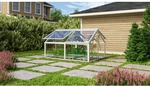 VITAVIA Fr&uuml;hbeet &raquo;Zola&laquo;, BxLxH: 89 x 124,3 x 71,3 cm, Zincalume&reg; Alu