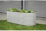 Westmann Hochbeet, BxHxL: 240 x 82 x 80 cm, Stahl - silberfarben