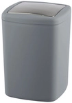 WENKO Schwingdeckeleimer, 8,5 l, grau