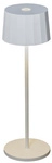 Konstsmide USB-Tischleuchte &raquo;Positano&laquo;, wei&szlig;, H&ouml;he: 35 cm, dimmbar, inkl.