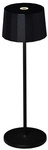 Konstsmide USB-Tischleuchte &raquo;Positano&laquo;, schwarz, H&ouml;he: 35 cm, dimmbar, inkl.