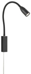 Fischer & Honsel Bettleuchte &raquo;Sten&laquo;, BxH: 4 x 61 cm, 5 W - schwarz