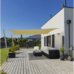 WINDHAGER Sonnensegel &raquo;CAPRI&laquo;, rechteckig, 400 x 500 cm - beige