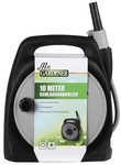Mr. GARDENER Schlauchabroller, Kunststoff, silberfarben/anthrazit - grau