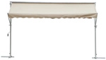 Outsunny Standmarkise, BxL: 295 x 294 cm, Polyester/Metall - weiss