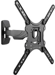 SCHWAIGER Wandhalter, Motion 3 TV, 2 Gelenke bis 190 cm, max. 35Kg grau/schwarz