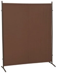 MERXX Sichtschutz, BxH: 157 x 190 cm, silberfarben - beige