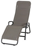 SIENA GARDEN B&auml;derliege &raquo;Fano&laquo;, LxBxH: 150 x 71 x 112 cm, Stahl - braun