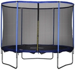 HOMCOM Trampolin, &Oslash; 305 cm, max. Belastung: 113,6 kg, inkl. Sicherheitsnetz - bunt