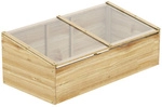 Outsunny Fr&uuml;hbeet, 50 cm x 100 cm - beige