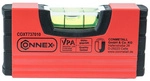 CONNEX Wasserwaage, L&auml;nge: 10 cm, rot/schwarz