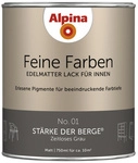 ALPINA Buntlack &raquo;Feine Farben&laquo;, 0,75 l, grau - beige