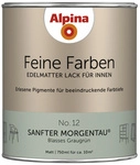 ALPINA Buntlack &raquo;Feine Farben&laquo;, 0,75 l, graugr&uuml;n - gruen