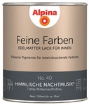 ALPINA Buntlack &raquo;Feine Farben&laquo;, 0,75 l, mitternachtsblau