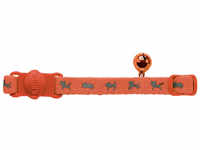 HUNTER Halsband »Neon«, für Katzen, Polyester/Kunststoff/Metall, orange