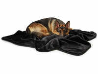 HUNTER Hunde-Decke, BxL: 70 x 100 cm, schwarz