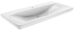 FACKELMANN Waschbecken &raquo;MILANO&laquo;, BxHxT: 107,3x16,8x54,3 cm - weiss