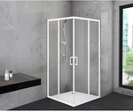 Marwell Glasdusche, HxT: 200 x 90 cm