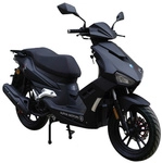 ALPHA MOTORS Motorroller &raquo;Mustang FI&laquo;, 125 ccm, 85 km/h, EURO 5+, mattschwarz