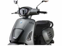 ALPHA MOTORS Motorroller »Vita«, 50 cm³, 45km/h, Euro 5 - grau