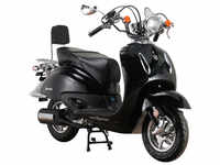 ALPHA MOTORS Motorroller »Firenze «, 125 cm³, 85 km/h, Euro 5 - schwarz