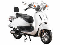 ALPHA MOTORS Motorroller »Firenze«, 50 cm³, 25km/h, Euro 5 - weiss