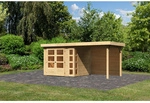 KARIBU Gartenhaus &raquo;Kerko 3&laquo;, Holz, BxHxT: 462 x 211 x 217 cm (Au&szlig;enma&szlig;e inkl.